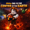 Obby Dig to the Center of the Earth gameplay featuring an underground obstacle course